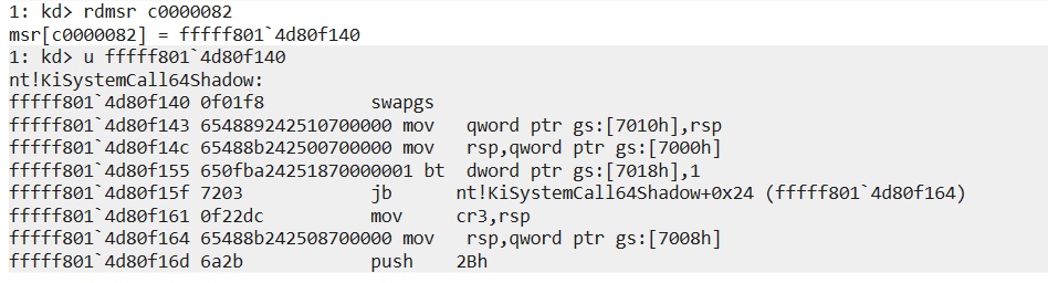 KiSystemCall64Shadow